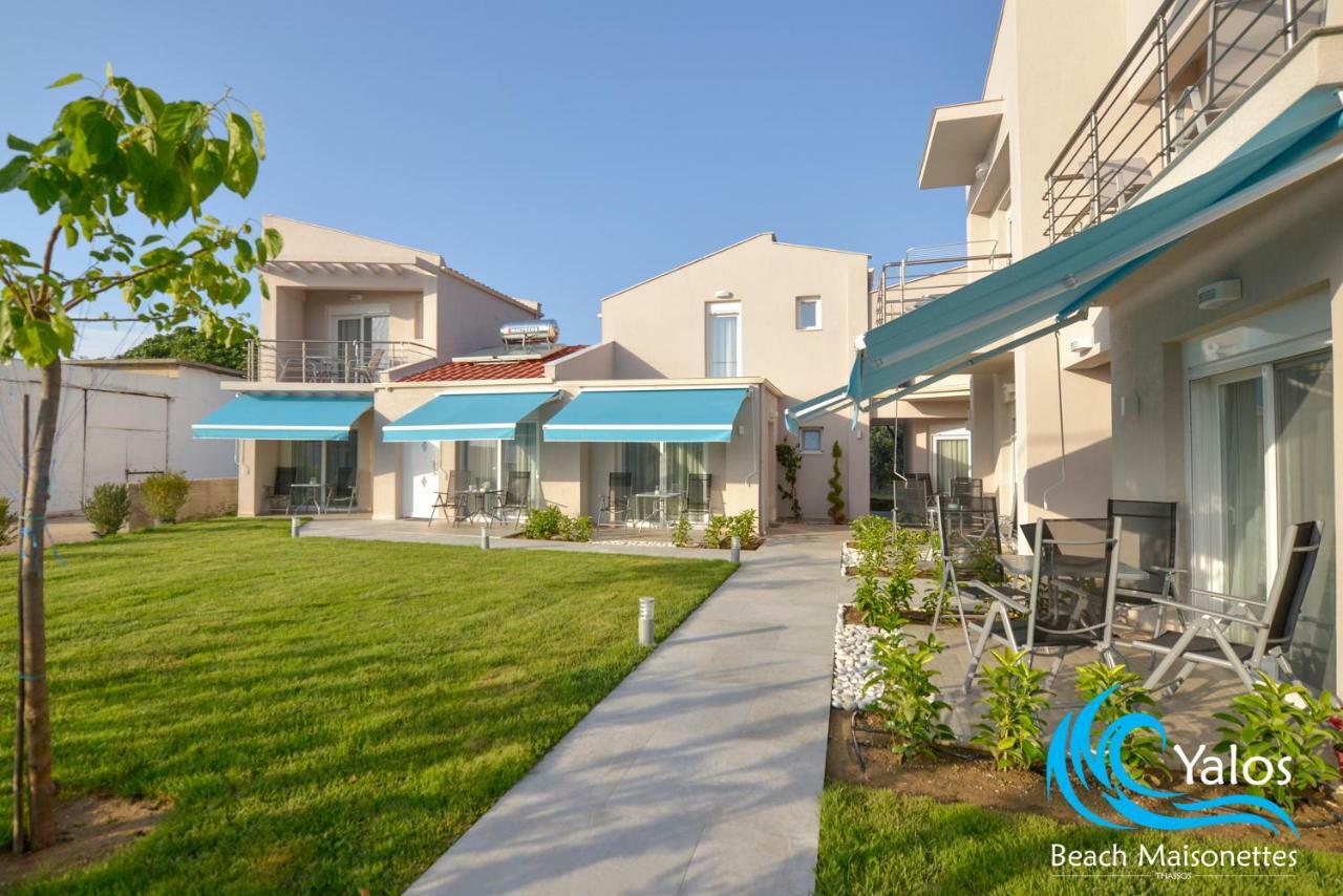 Yalos Beach Maisonettes Skala Sotiros Exterior foto